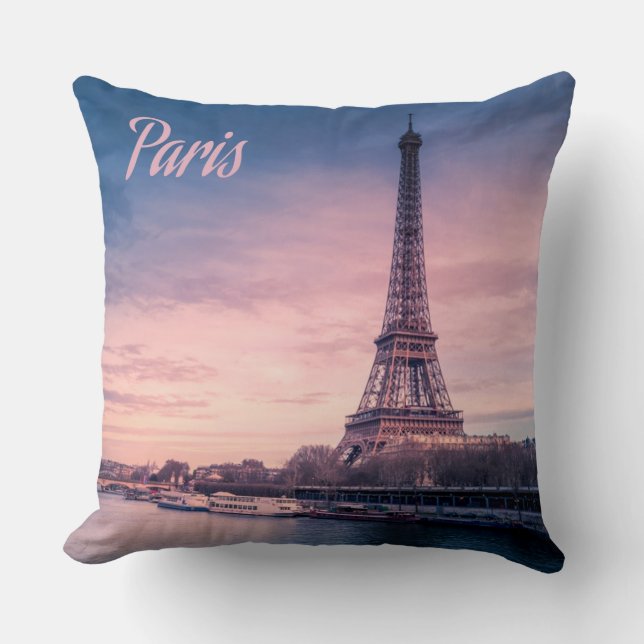 Coussin Tour eiffel Paris France (Recto)