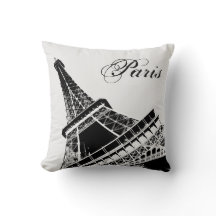 Tour Eiffel Paris Style noir et blanc