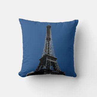 Coussin Tour Eiffel vintage Paris Travel
