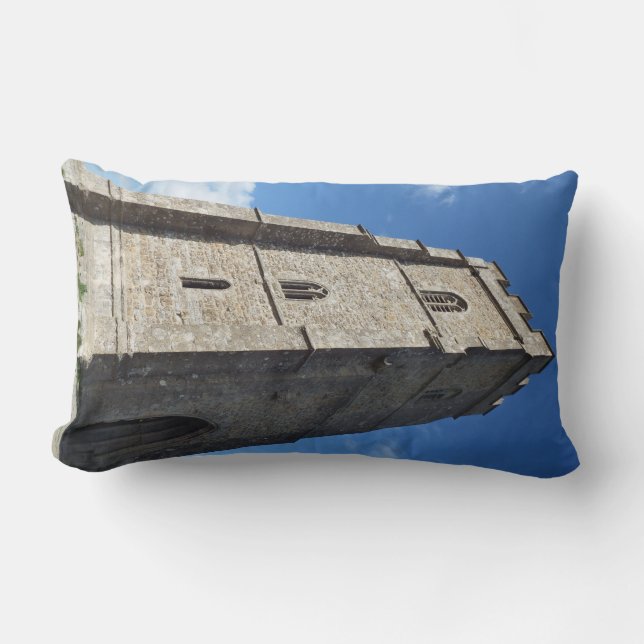 Coussin tour Tor Glastonbury (Recto)