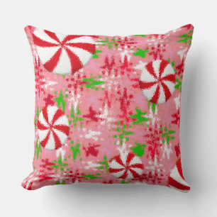 Coussin Tourbillon de menthe poivrée