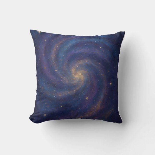 Coussin Tourbillon Galactique (Recto)
