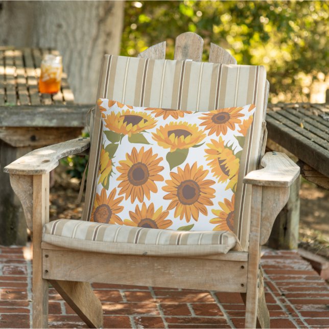 Coussin Tournesol (Chaise)