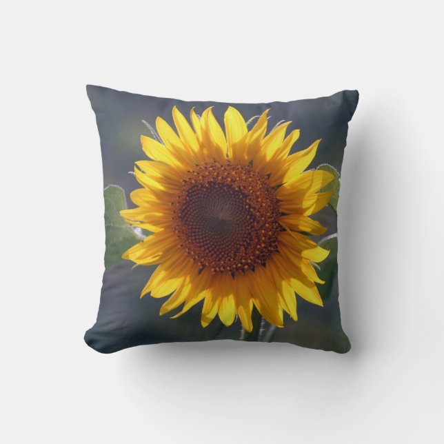 Coussin tournesol (Recto)