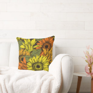 Coussin Tournesol