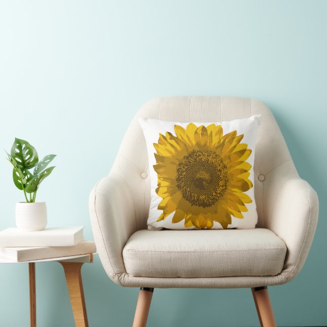Coussin tournesol (Chaise)