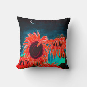 Coussin Tournesol de minuit