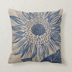 Coussin Tournesol d'Indigo