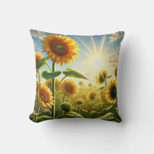 Coussin Tournesol Golden Embrick