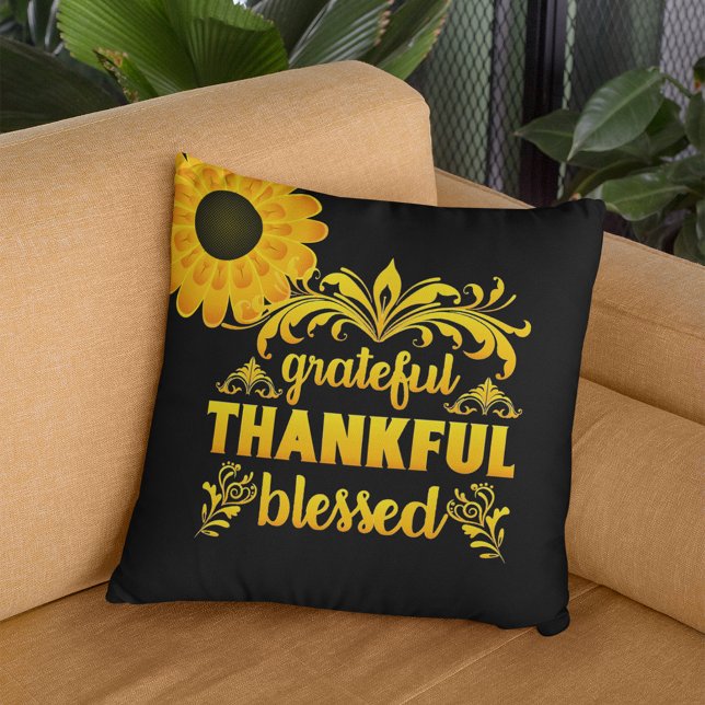 Coussin Tournesol Gratuit, Gentil, Béni (Créateur téléchargé)