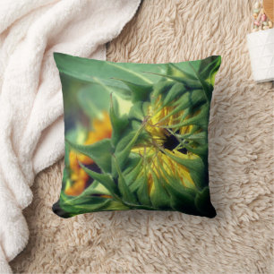 Coussin Tournesol se dépliant  