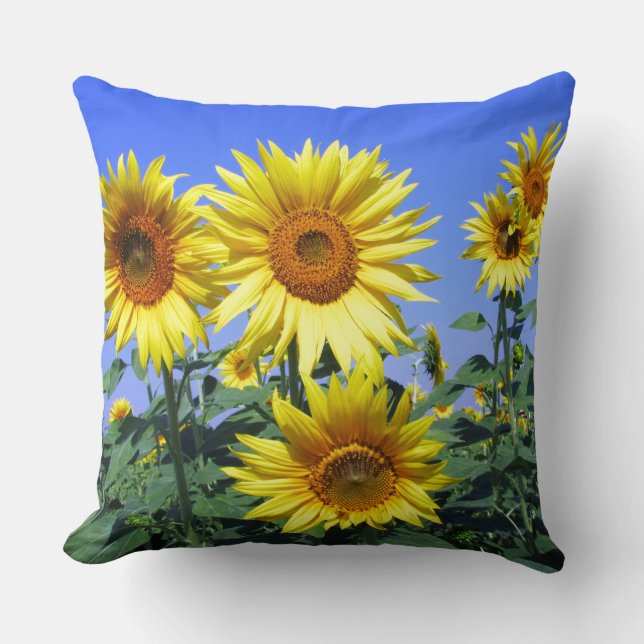 Coussin Tournesols (Recto)