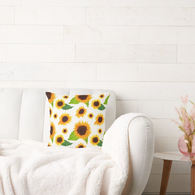 Coussin Tournesols (Canapé)