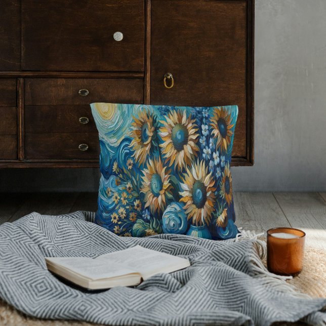 Coussin Tournesols radieux   (Créateur téléchargé)