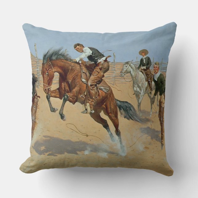 Coussin Tournez-le lâche, Bill, c.1893 (l'huile sur la (Recto)