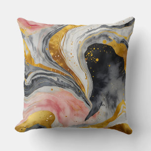 Coussin Tournois de marbre doré
