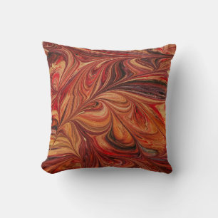 Coussin Tournoyants aux teintes d'orange