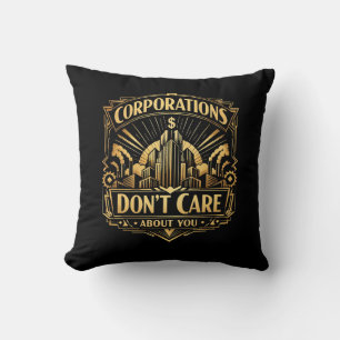 Coussin Tours dorées de l'Avarice