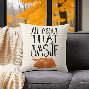 Coussin Tout À Propos De Ce Baste Thankesgiving Turquie