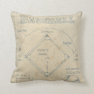 Coussin Tout au sujet du jeu - base-ball