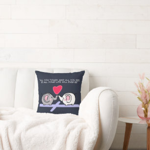 Coussin Tout ce que vous touchez