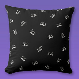Coussin Tout logo ou image téléchargée   Motif éparpillé