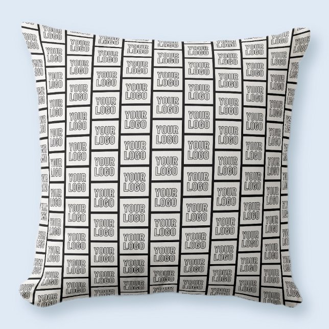 Coussin Tout motif répétitif de logo ou d'image (Créateur téléchargé)