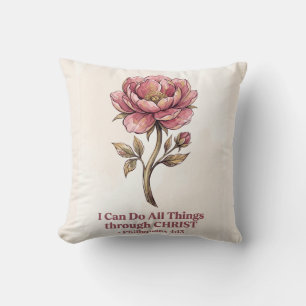 Coussin Tout par Christ