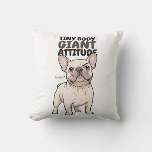Coussin Tout petit corps, attitude géante, adorable boule