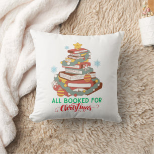 Coussin Tout Réservé Pour Noël Livre Moderne Lover Holiday