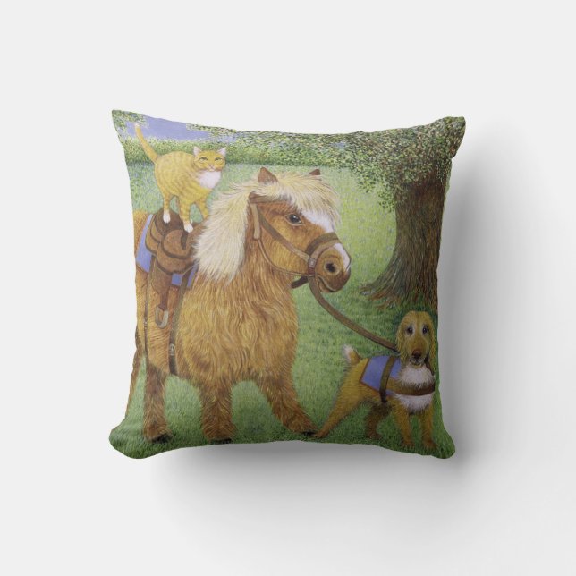 Coussin Toute la partie de l'amusement (Recto)