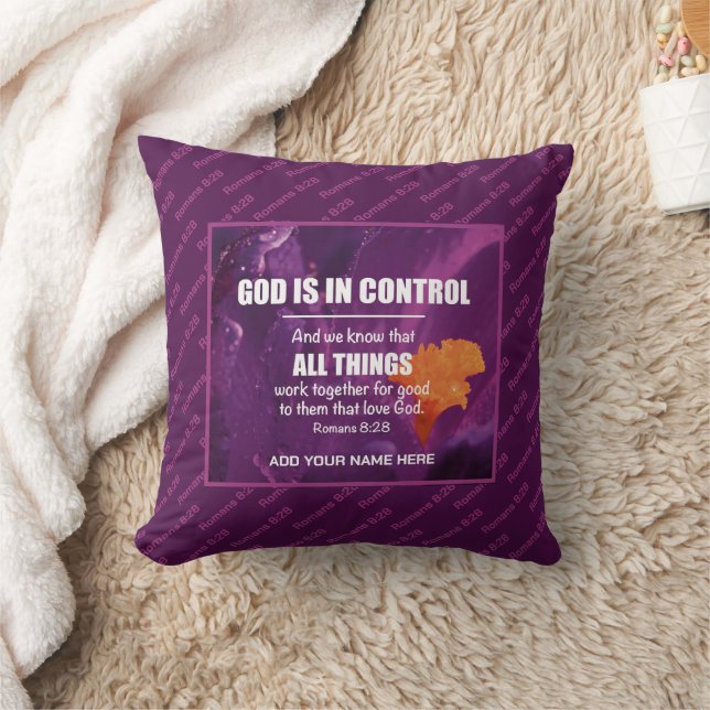 Coussin TOUTES LES CHOSES FONCTIONNENT ENSEMBLE Nom de fam (Couverture)