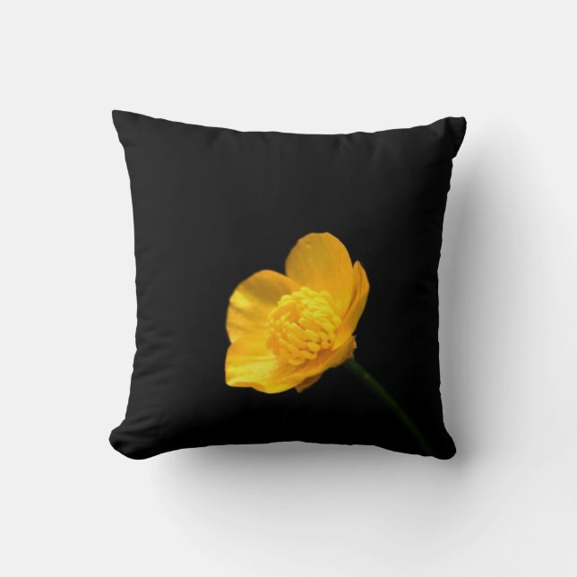 Coussin Tpcnm de fleur de tasse à beurre (Recto)