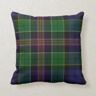 Coussin traditionnel de plaid de tartan d'Allison
