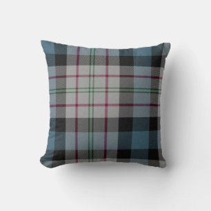 Coussin traditionnel de plaid de tartan de