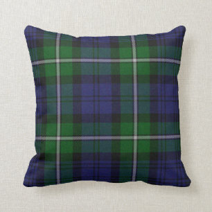 Coussin traditionnel de plaid de tartan de Forbes
