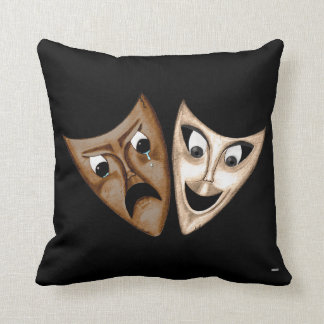 Coussin Tragédie et comédie