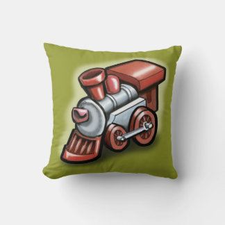 Coussin Train de jouets
