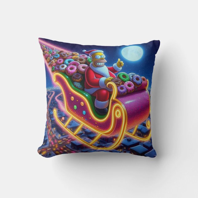 COUSSIN TRAÎNEAU À BEIGNETS D'HOMER (Recto)