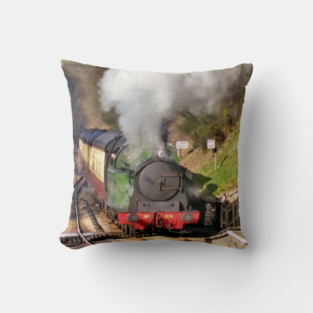 COUSSIN TRAINS À VAPEUR (Recto)