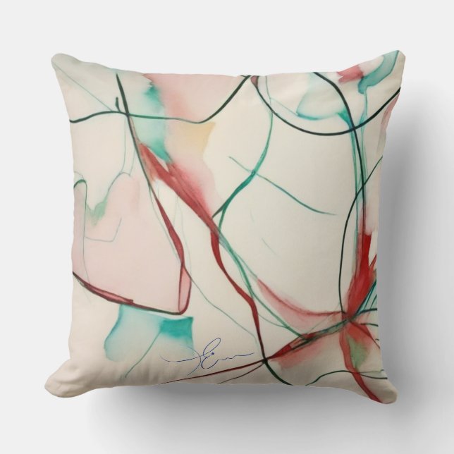 Coussin Trait coulant 1 (Recto)