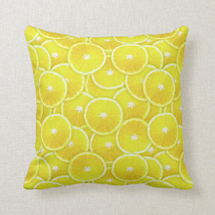 Coussin Tranches de citron