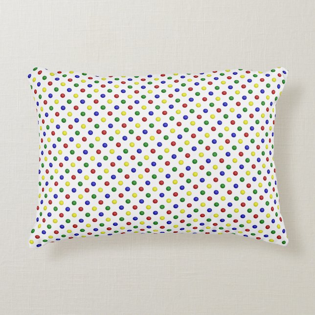 Coussin Transparent ACCENT Pois principal (Devant)