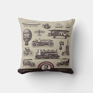 Coussin Transport Vintage cool européen et américain