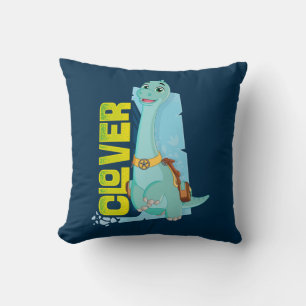 Coussin Trèfle   Dino Ranch