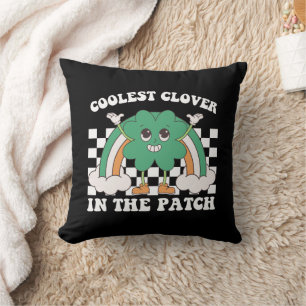 Coussin Trèfle le plus cool du patch St Patrick's Day