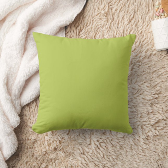Coussin Trendy Soft Chartreuse Throw Pillow (Couverture)