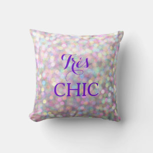 Coussin très CHIC pourpre