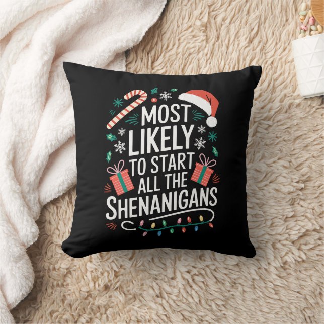 Coussin Très Probable De Commencer Toutes Les Shenanigans  (Couverture)