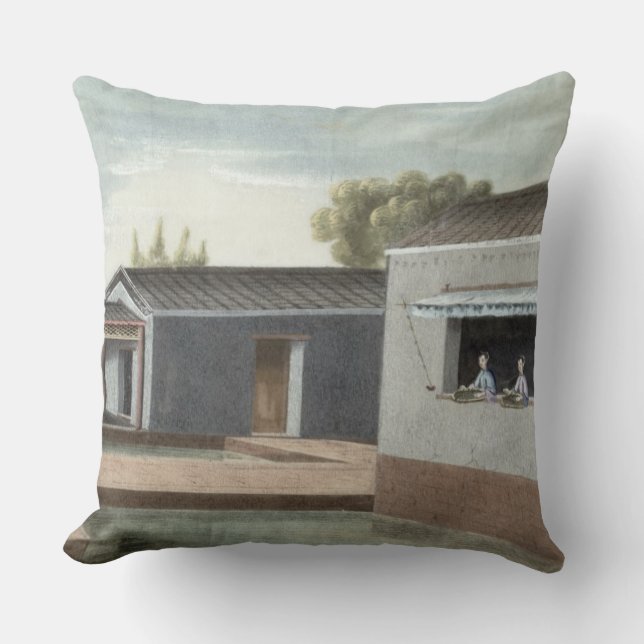 Coussin Tri du thé (la semaine sur le papier) 2 (Recto)